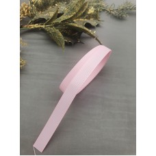 Репсовая лента 10 мм "Премиум" (цвет №123) светло-розовый