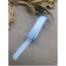 Репсовая лента 10 мм "Премиум" (цвет №308) голубой