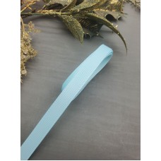 Репсовая лента 10 мм "Премиум" (цвет №322) океанская лазурь