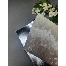 Двухсторонний материал (цвет серебро/молочный)