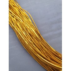 Декоративный шнур-резинка (золото)