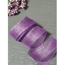 Парчовая лента 25 мм (цвет фиолетовый)