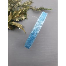 Парчовая лента 10 мм (цвет голубой)