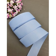 Репсовая лента 25 мм цвет 102 (дымчато-голубой)